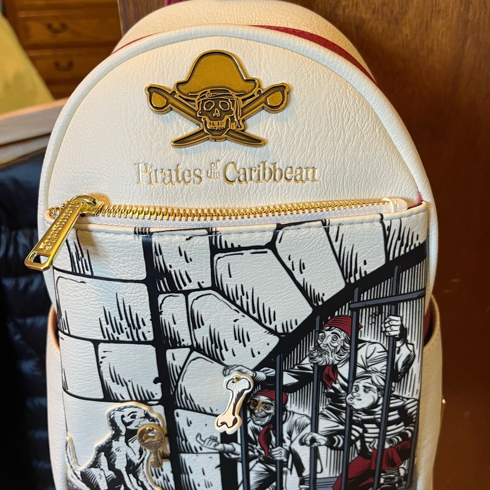 Loungefly pirates of the Caribbean backpack